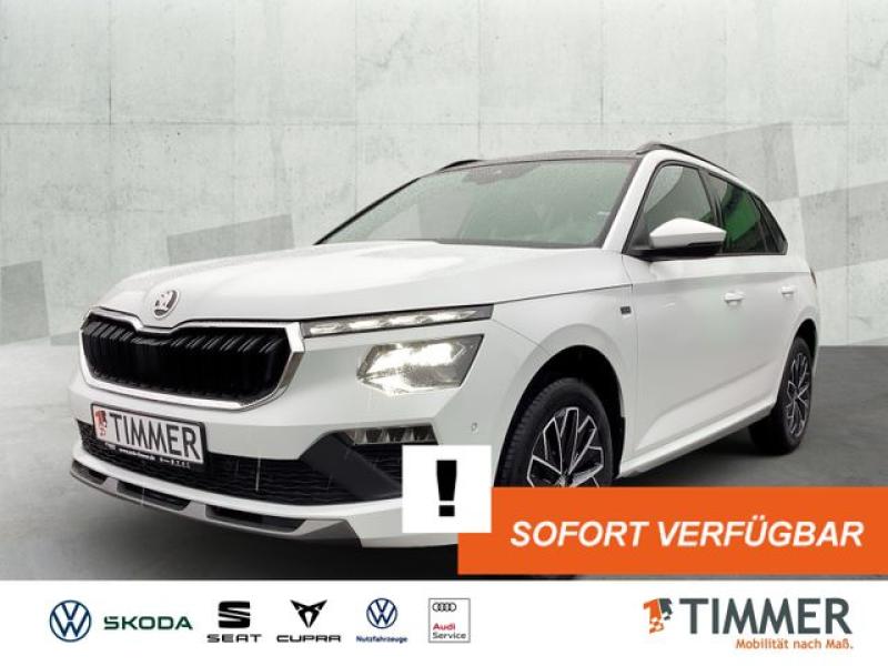SKODA  Kamiq 1,5 TSI DSG Tour PANO*AHK*ASSIST*INFOT.*, Moon-Weiss Metallic