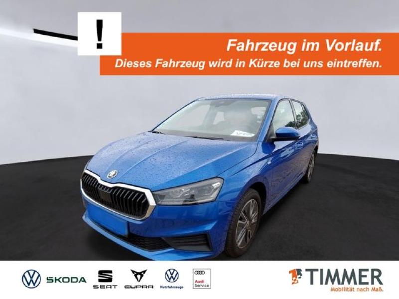 SKODA  Fabia 1.0 TSI TOUR +LED +NAVI +SHZ +ALU +CARPLAY, Race Blau Metallic