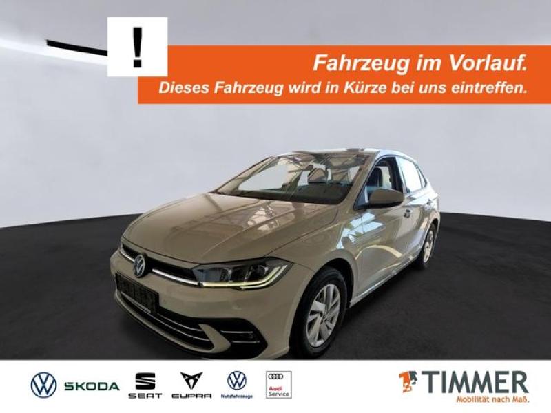 VW  Polo 1.0 TSI STYLE +IQ.LIGHT +ACC +VIRTUAL +NAVI, Ascotgrau