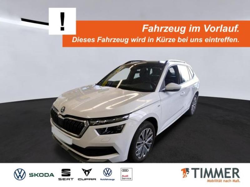 SKODA  Kamiq 1.0 TSI DSG TOUR +AHK +PANO +LED +RKAM +VI, Moon Weiß Perleffekt