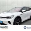 VW  ID.4 GTX 4M 82 kWh +WÄPU +AHK +360° +IQ.LIGHT +A, Gletscherweiß Metallic