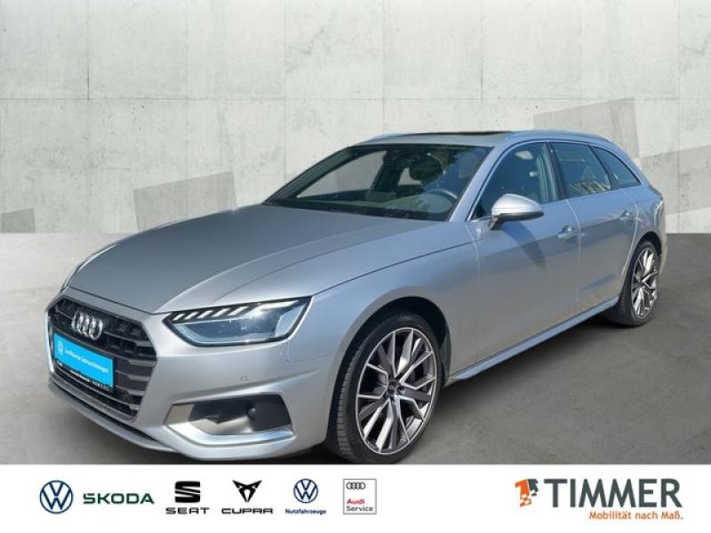 AUDI  A4 Avant 40 TDI advanced S tronic S line +AHK +P, Florettsilber Metallic