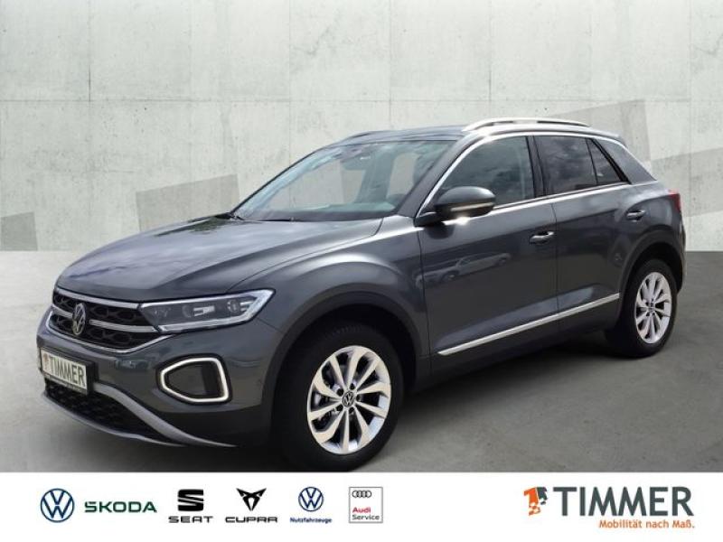 VW  T-Roc 1.5 TSI DSG STYLE +IQ.LIGHT +ACC +RKAM +VI, Indiumgrau Metallic