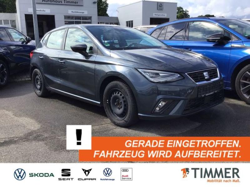 SEAT  Ibiza 1.0 TSI FR +LED +NAVI +SHZ +17" +APP +DAB, Magnetic Grau Metallic