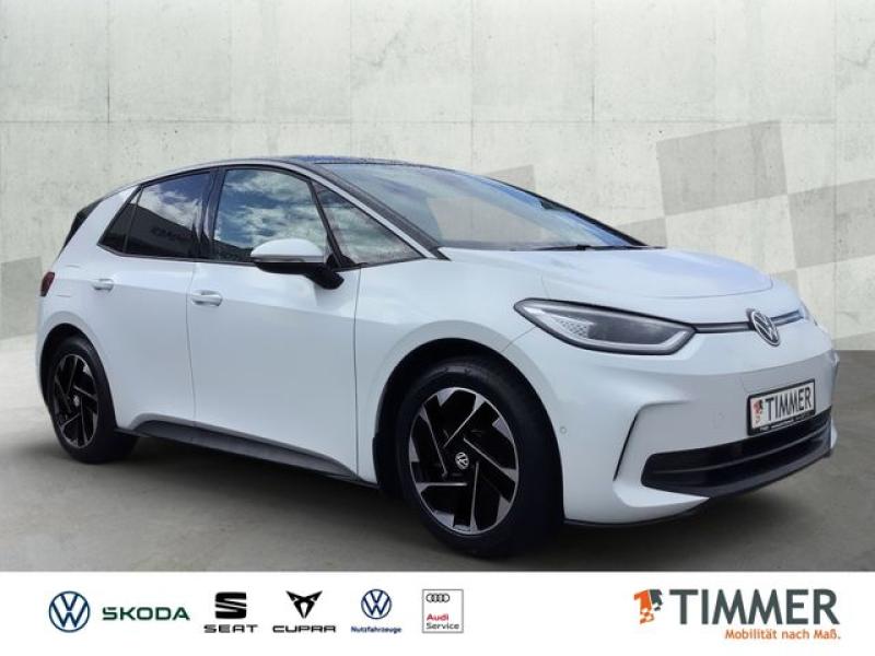 VW  ID.3 PRO PERF. 62 kWh BUSINESS +IQ.LIGHT +ACC +C, Gletscherweiß Metallic