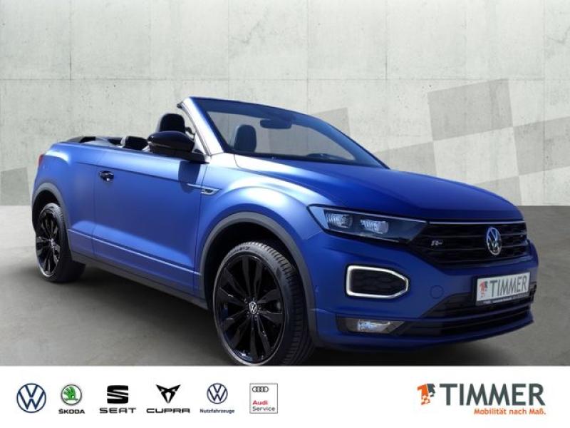 VW  T-Roc Cabriolet 1.5 TSI DSG R-LINE EDITION BLUE, Ravennablau Matt/Schwarz