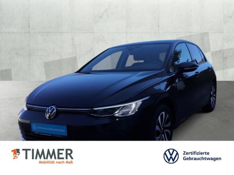 VW  Golf VIII 1.5 eTSI DSG ACTIVE +LED +ACC +VIRTUAL, Deep Black Perleffekt