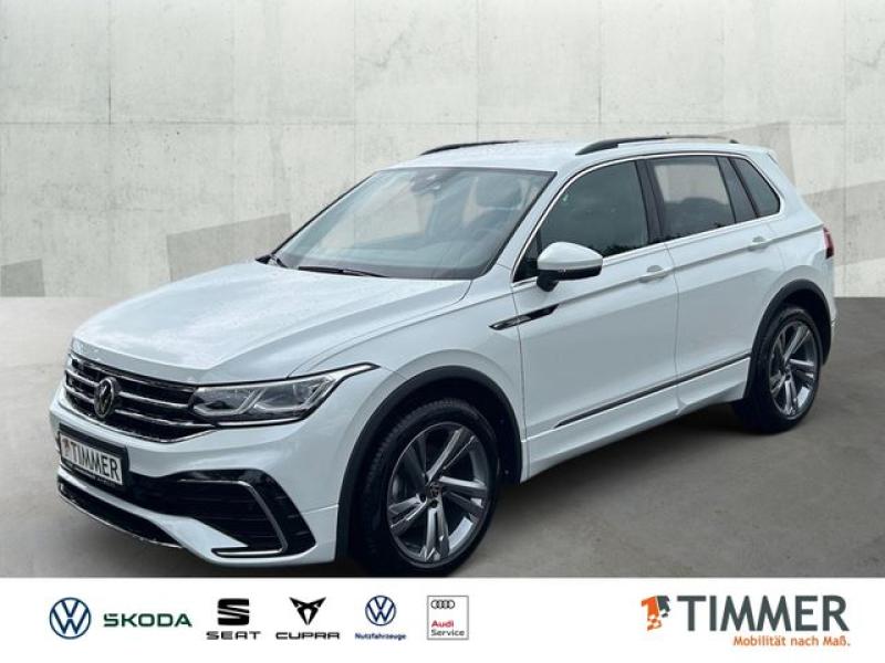 VW  Tiguan 2.0 TDI DSG R-LINE *AHK *360° *IQ.LIGHT *, Oryxweiß Perlmutteffekt