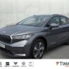 SKODA  Enyaq 60 LOFT +WÄPU +AHK +LED +CARPLAY +RKAM +NA, Graphite Grau Metallic