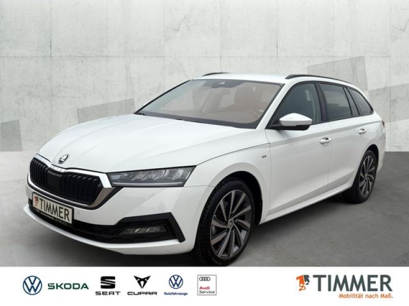 SKODA  Octavia Combi 2.0 TDI DSG TOUR +AHK +LED +ACC +N, Candy Weiß