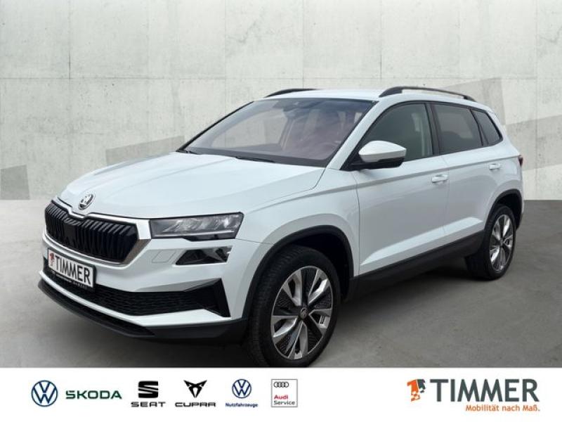 SKODA  Karoq 1.5 TSI DSG STYLE +AHK +LED +ACC +RKAM +VI, Moon Weiß Perleffekt