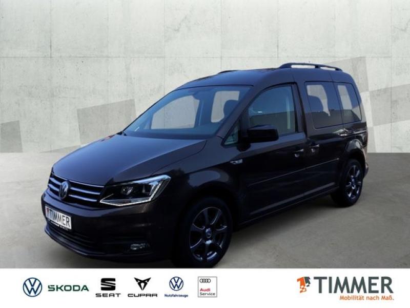VW  Caddy 2.0 TDI DSG Comfortline +LEDER +NAVI +XENO, chestnutbrown metallic