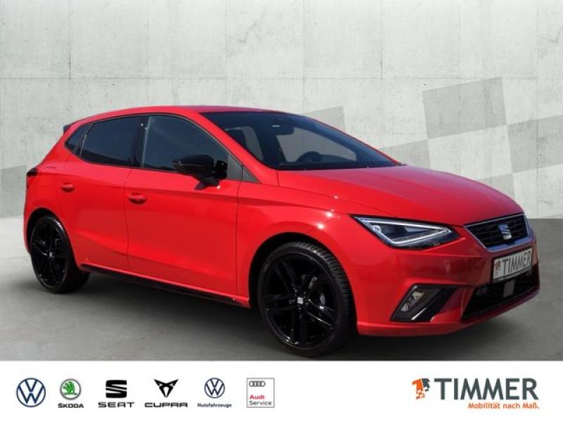 SEAT  Ibiza 1.0 TSI FR PRO BLACK EDITION +LED +ACC +RK, Pure Rot