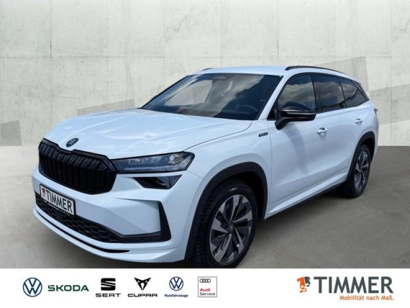 SKODA  Kodiaq 2.0 TDI DSG 4x4 SPORTLINE +AHK +CANTON +M, Moon Weiß Perleffekt