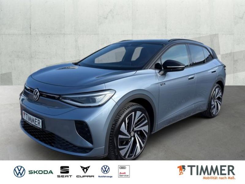 VW  ID.4 GTX 4M 82 kWh +WÄPU +AHK +PANO +360° +IQ.LI, Stonewashed Blue Metallic