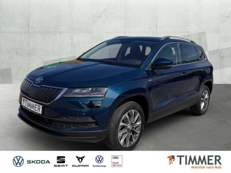 SKODA  Karoq 1.5 TSI DSG CLEVER +LED +ACC +RKAM +VIRTUA, Lava Blau Metallic