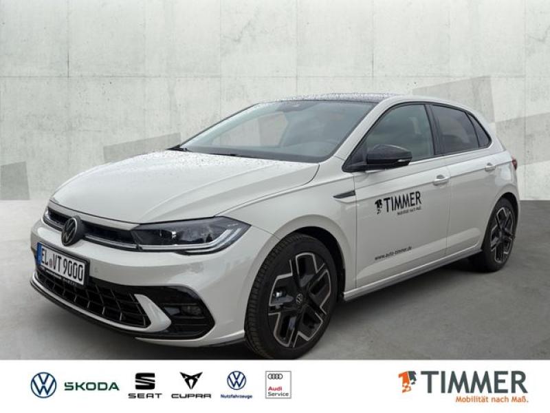 VW  Polo R-Line 1,0 l TSI OPF 70 kW (95 PS) 5-Gang, Ascotgrau / Schwarz