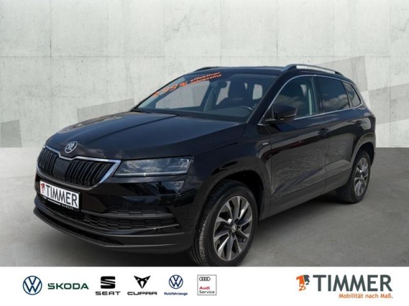 SKODA  Karoq 1.5 TSI CLEVER +LED +NAVI +SHZ +17" +APP +, Black Magic Perleffekt