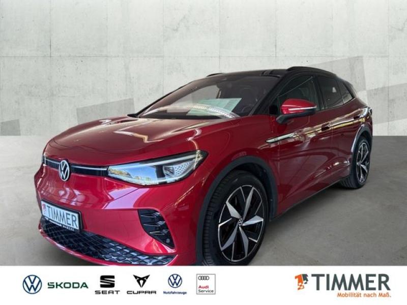 VW  ID.4 GTX 82 kWh +WÄPU +AHK +IQ.LIGHT +ACC +CARPL, Kings Red Metallic