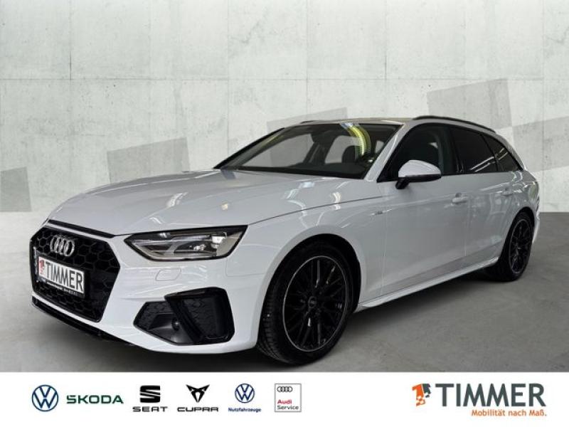 AUDI  A4 Avant 35 TDI S tronic S LINE +LED +ACC +RKAM, Gletscherweiß Metallic