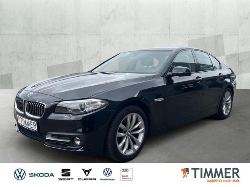 BMW  520d 140KW (190PS)*NAVI*AUTOMATIK*AHK*LEDER*PDC*, BLACK SAPPHIRE METALLIC