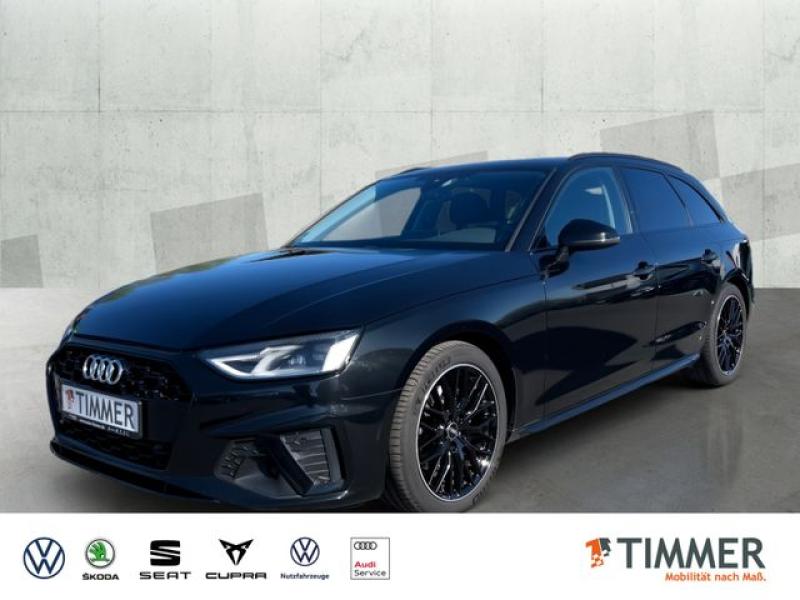 AUDI  A4 Avant 35 TDI S tronic S LINE AHK+LED +ACC +RK, Mythosschwarz Metallic