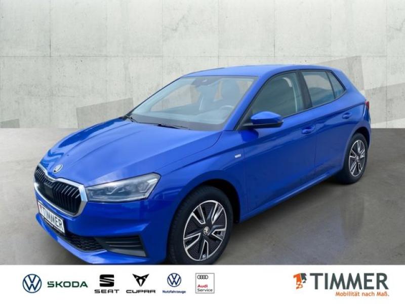 SKODA  Fabia 1.0 TOUR +LED +CARPLAY +ALU +DAB +KLIMA +P, Energy Blau