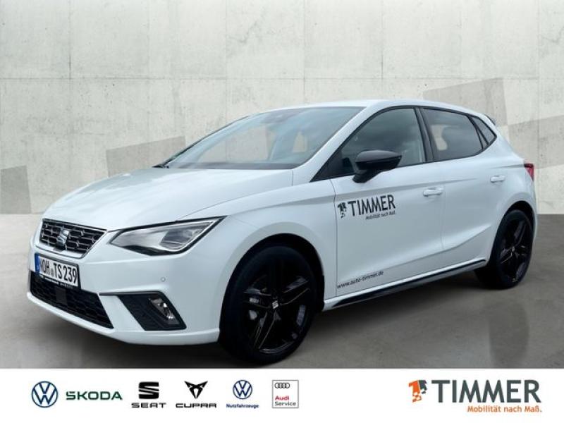 SEAT  Ibiza FR Black Edition 1.0 TSI 85kW (116PS)*DSG*, Glacial Weiß Metallic