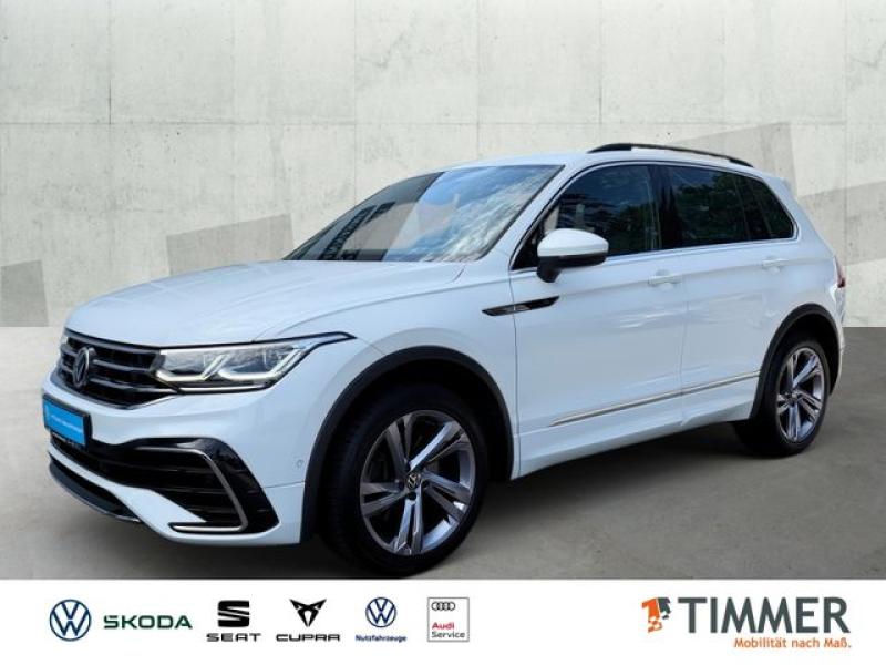 VW  Tiguan 2.0 TDI DSG R-Line 4MOTION +AHK +KAMERA +, Pure White
