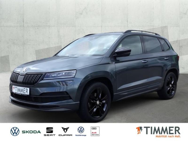 SKODA  Karoq 2.0 TSI DSG 4x4 Sportline AHK*NAV*ACC*RFK*, graumetallic