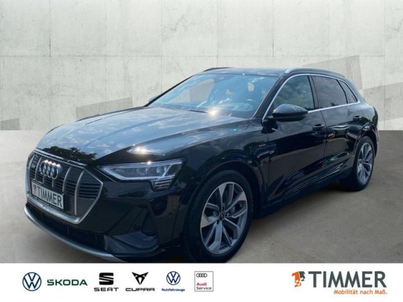 AUDI  e-tron 50 QUATTRO 71 kWh S-LINE +AHK +MATRIX +AC, Mythosschwarz Metallic