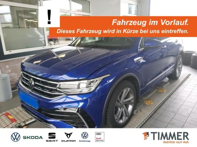 VW  Tiguan 2.0 TDI DSG R-LINE +AHK +H&K +PANO +LED +, Lapiz Blue Metallic