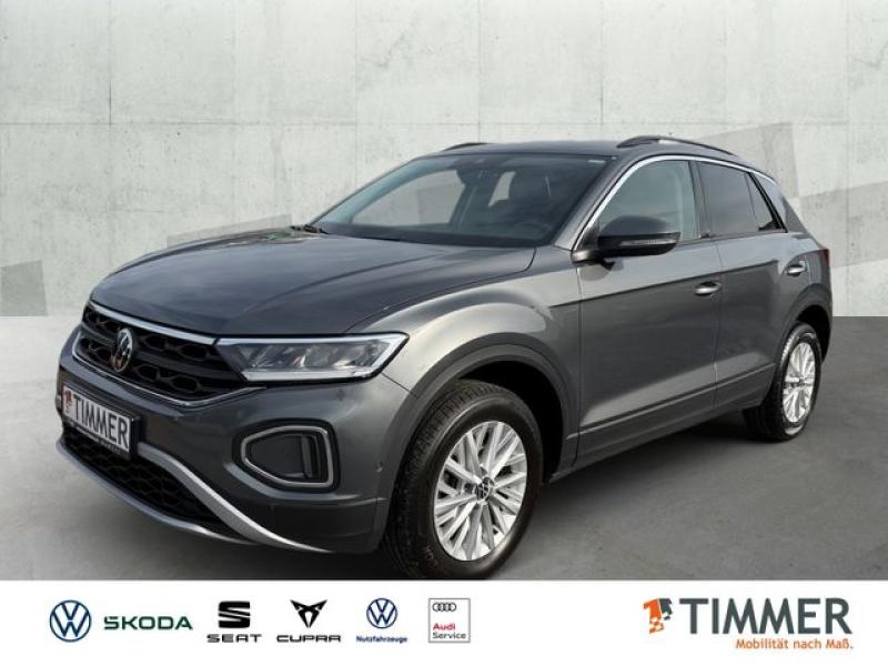 VW  T-Roc 1.5 TSI DSG LIFE +LED +ACC +VIRTUAL +NAVI, Indiumgrau Metallic