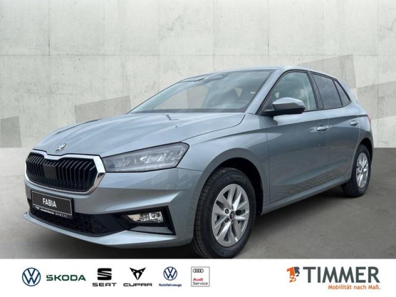 SKODA  FABIA ESSENCE 1,0 TSI 70KW (95PS) *LED*HANDY*SHZ, Smokey Diamond-Silber Metallic