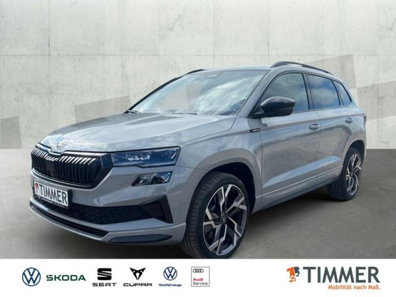 SKODA  Karoq Sportline  2.0 TDI 110 kW (150PS)*AHK*NAVI, Steel-Grau