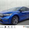SKODA  Enyaq 80x SPORTLINE +WÄPU +MATRIX +RKAM +NAVI +S, Race Blau Metallic