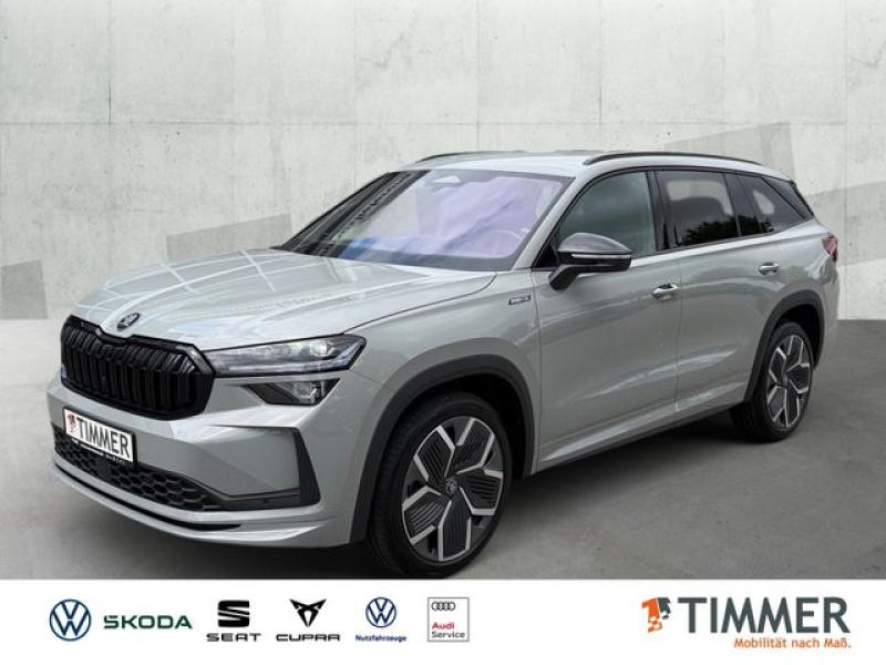 SKODA  Kodiaq 2.0 TDI DSG 4x4 SPORTLINE +AHK +CANTON +M, Stahl Grau