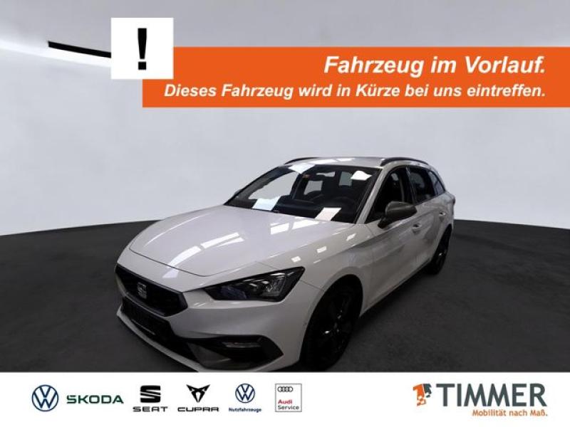 SEAT  Leon SP 2.0 TDI 110KW (150PS) DSG FR*AHK*NAVI*RK, Nevada Weiß Metallic