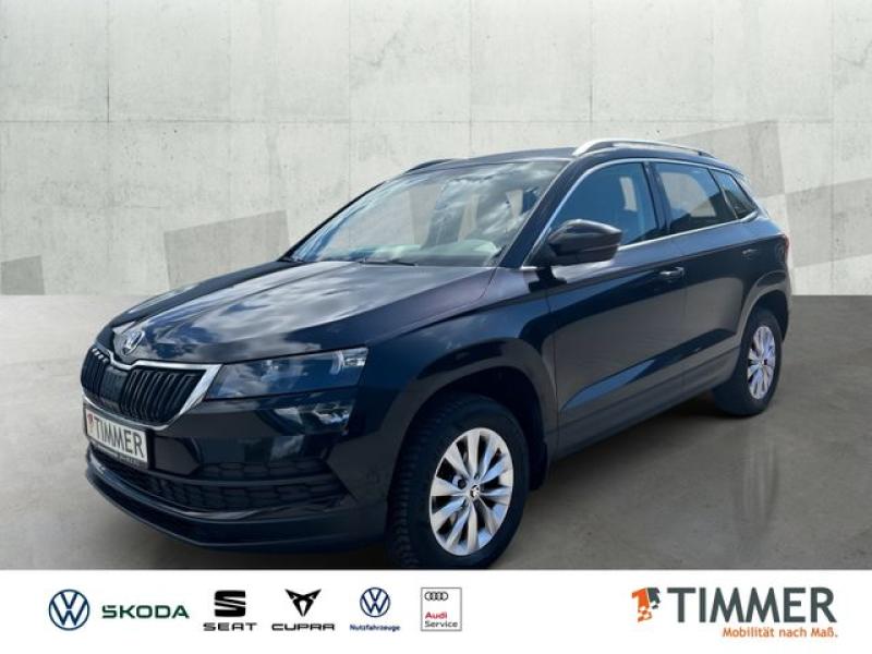 SKODA  Karoq 1.6TDI 85kW (116PS) Ambition*AHK*DSG*PDC*R, Schwarz Magic Perleffekt