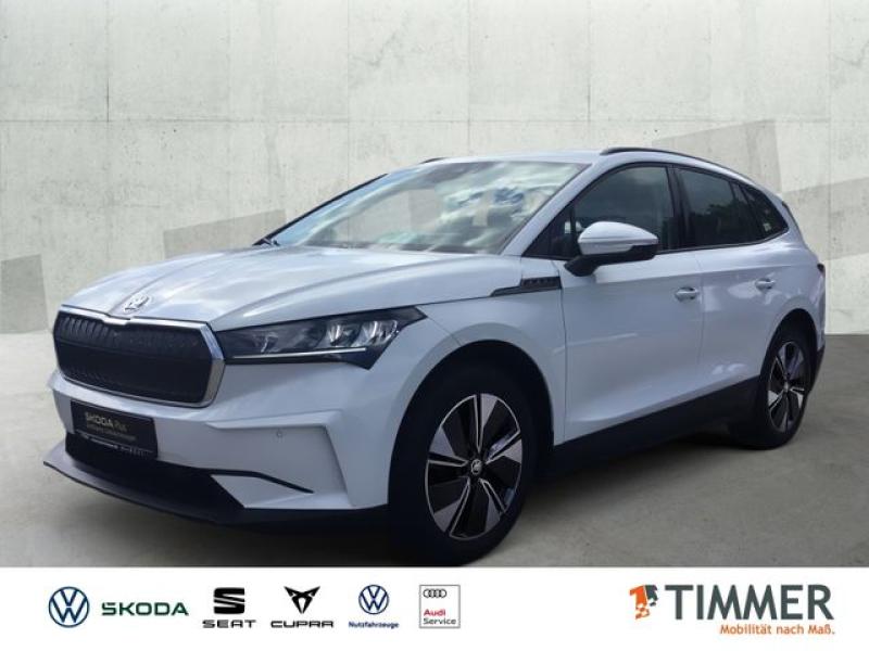 SKODA  Enyaq iV 60 LOFT +LED +CARPLAY +NAVI +19" +DAB +, Moon Weiß Perleffekt
