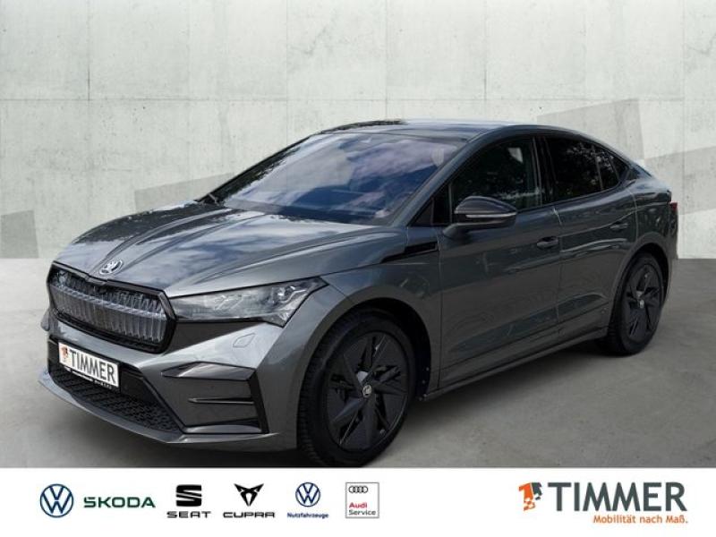 SKODA  Enyaq Coupé iV 80x RS +CANTON +PANO +MATRIX +ACC, Graphite Grau Metallic