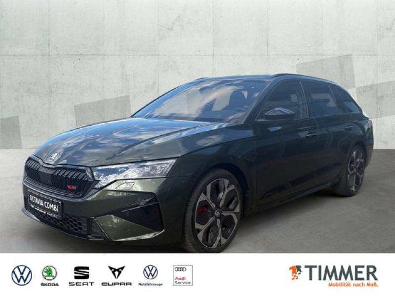 SKODA  Octavia Combi RS 2.0 TSI 195kW (265PS)*AHK*NAVI*, Khaki-Grün Metallic
