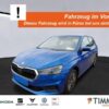 SKODA  Fabia 1.0 TSI TOUR +LED +NAVI +SHZ +ALU +CARPLAY, Race Blau Metallic