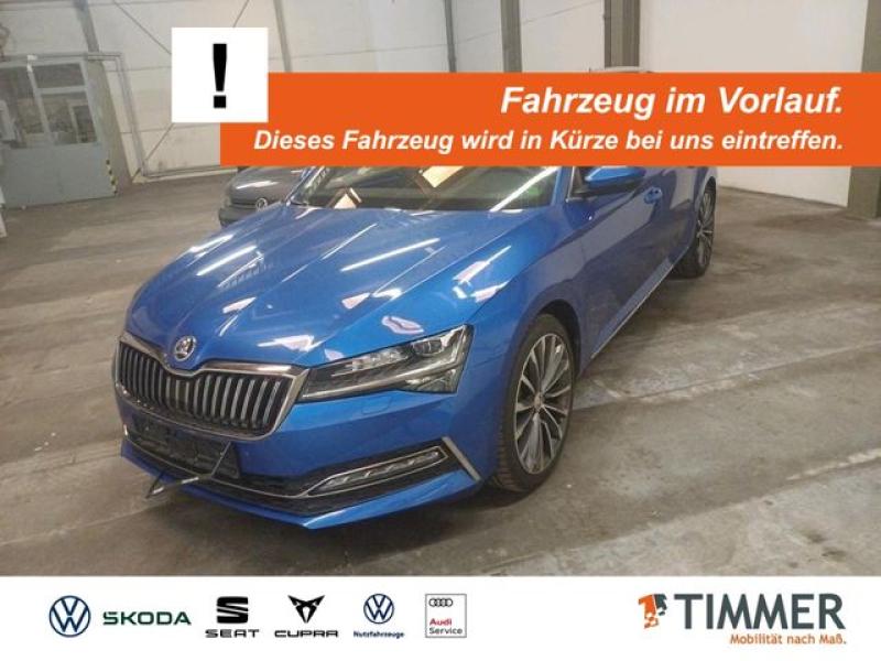 SKODA  Superb Combi 2.0 TDI DSG L&K +AHK +CANTON +MATRI, Race Blau Metallic