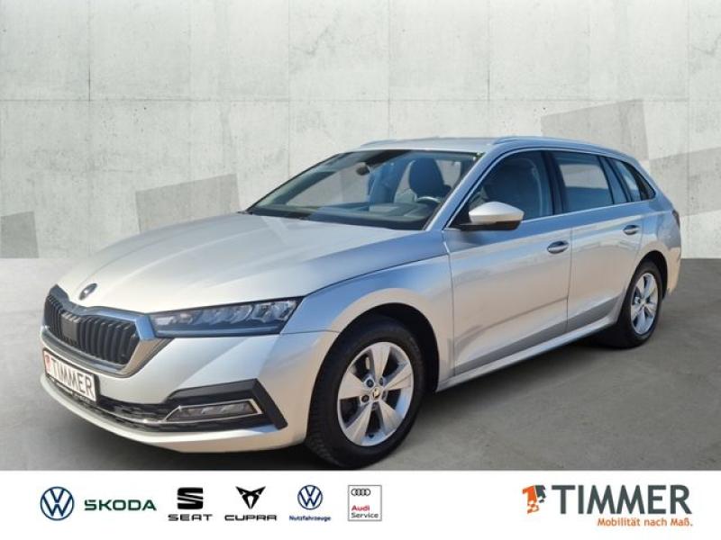 SKODA  Octavia Combi 2.0 TDI DSG STYLE +LED +ACC +HuD +, Brillant Silber Metallic