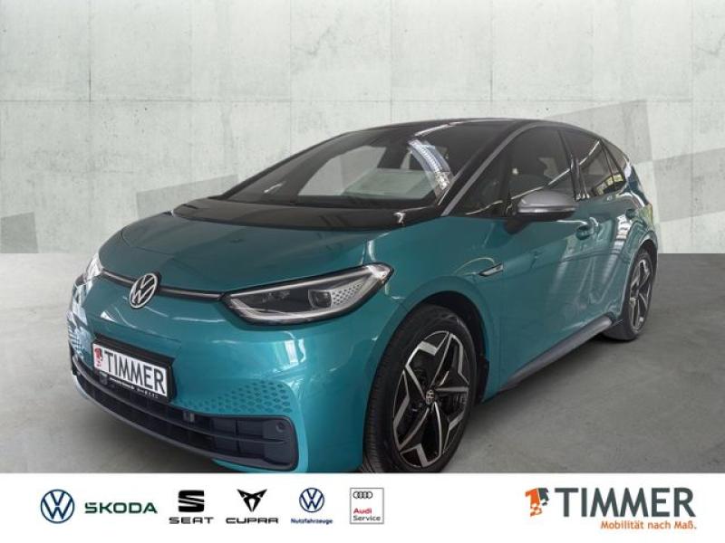 VW  ID.3 1st EDITION 204PS 62 kWh+IQ.LIGHT+ACC+CARPL, MakenaTürkis Metallic