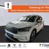 SKODA  Enyaq iV 80X +WÄPU +AHK +360° +PANO +HuD +LED +A, Moon Weiß Perleffekt