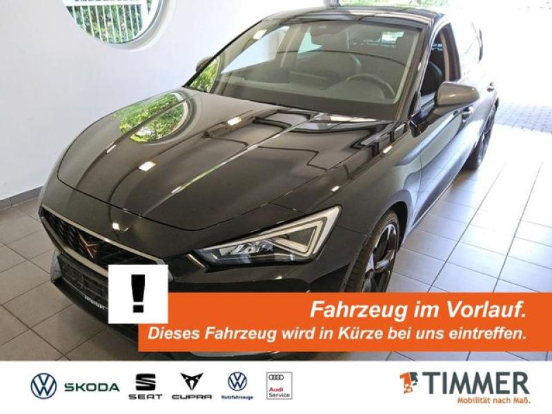 CUPRA  Leon 1.5 eTSI DSG +LED +RKAM +NAVI +SHZ +18" +CA, Midnight Schwarz Metallic