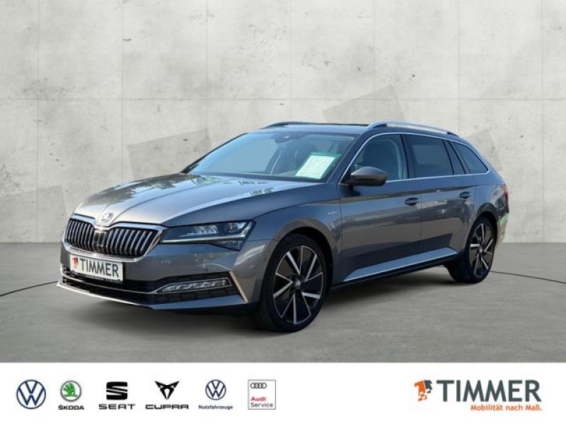 SKODA  Superb Combi 2.0 TDI DSG L&K +AHK +360° +CANTON, Graphite Grau Metallic