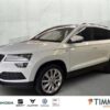 SKODA  Karoq CLEVER 1.5 TSI 150 PS DSG+AHK+LED+RKAM+VIR, Moon Weiß Perleffekt
